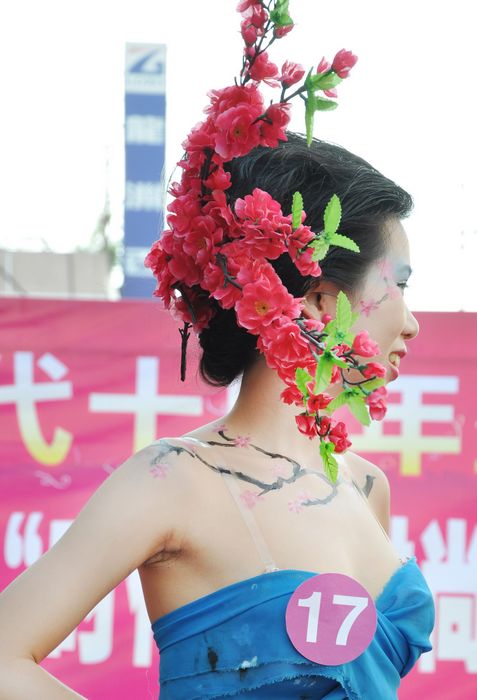 第四屆&ldquo;時代杯&rdquo;彩妝發布會模特創意組