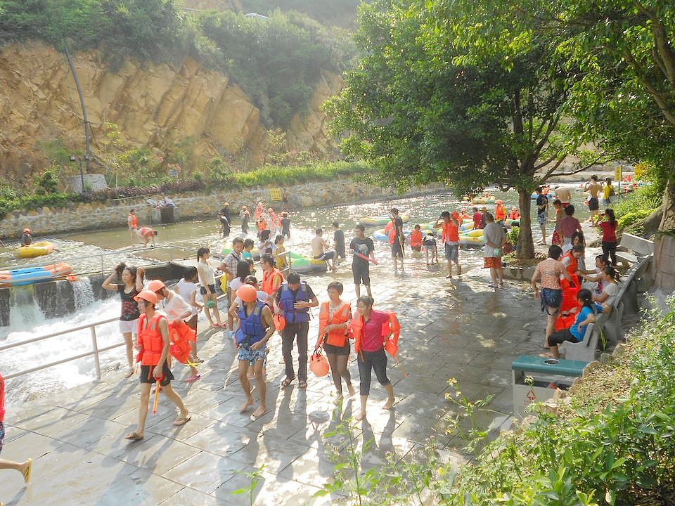 時代學校黃騰峽漂流